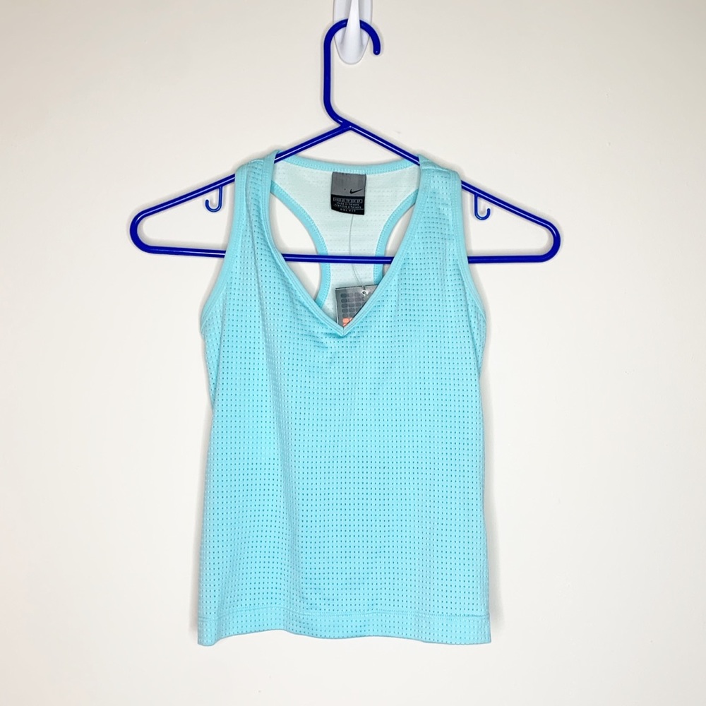 Nike Dri Fit Athletic Blue Racerback Activewear
